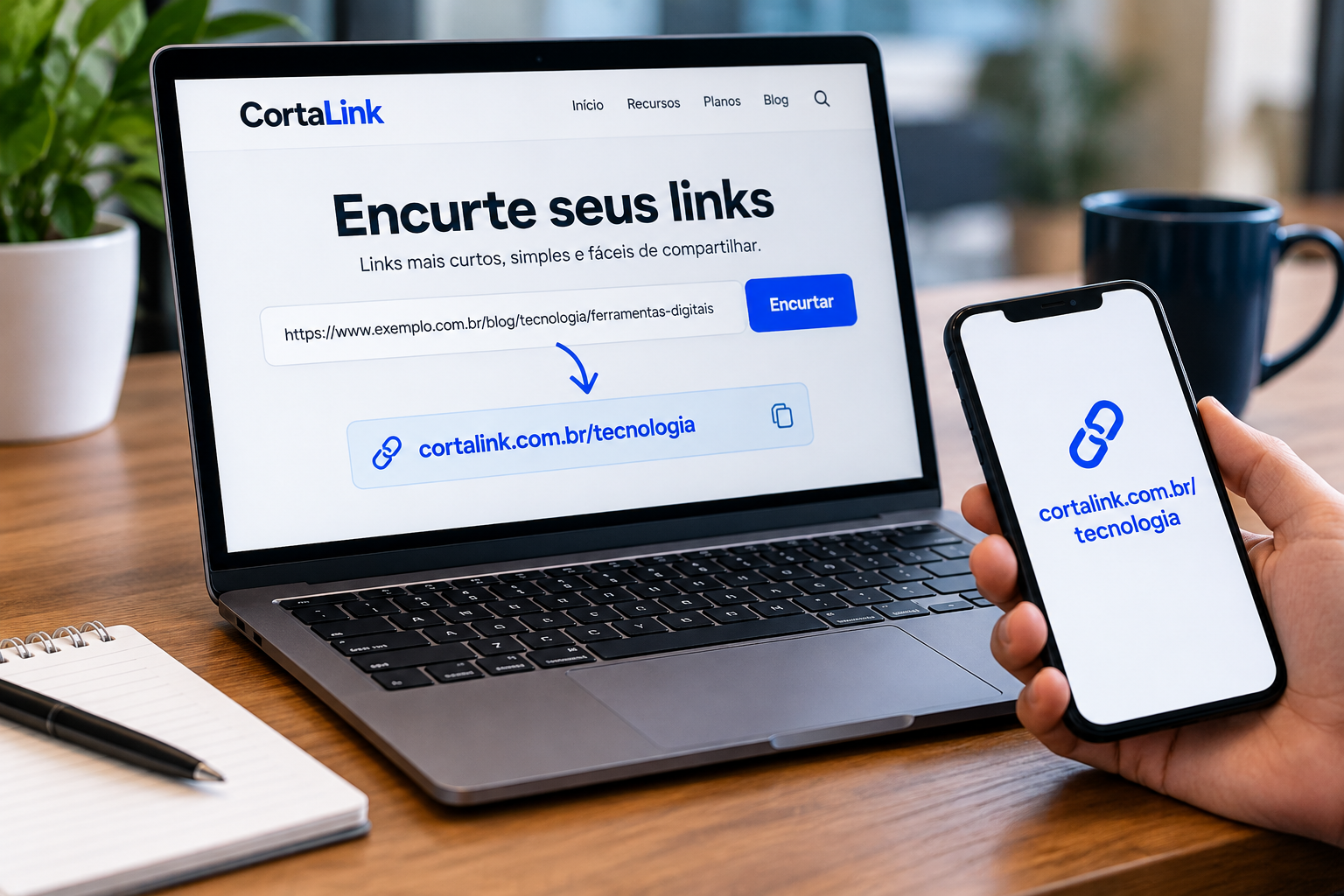 o que é um link encurtado