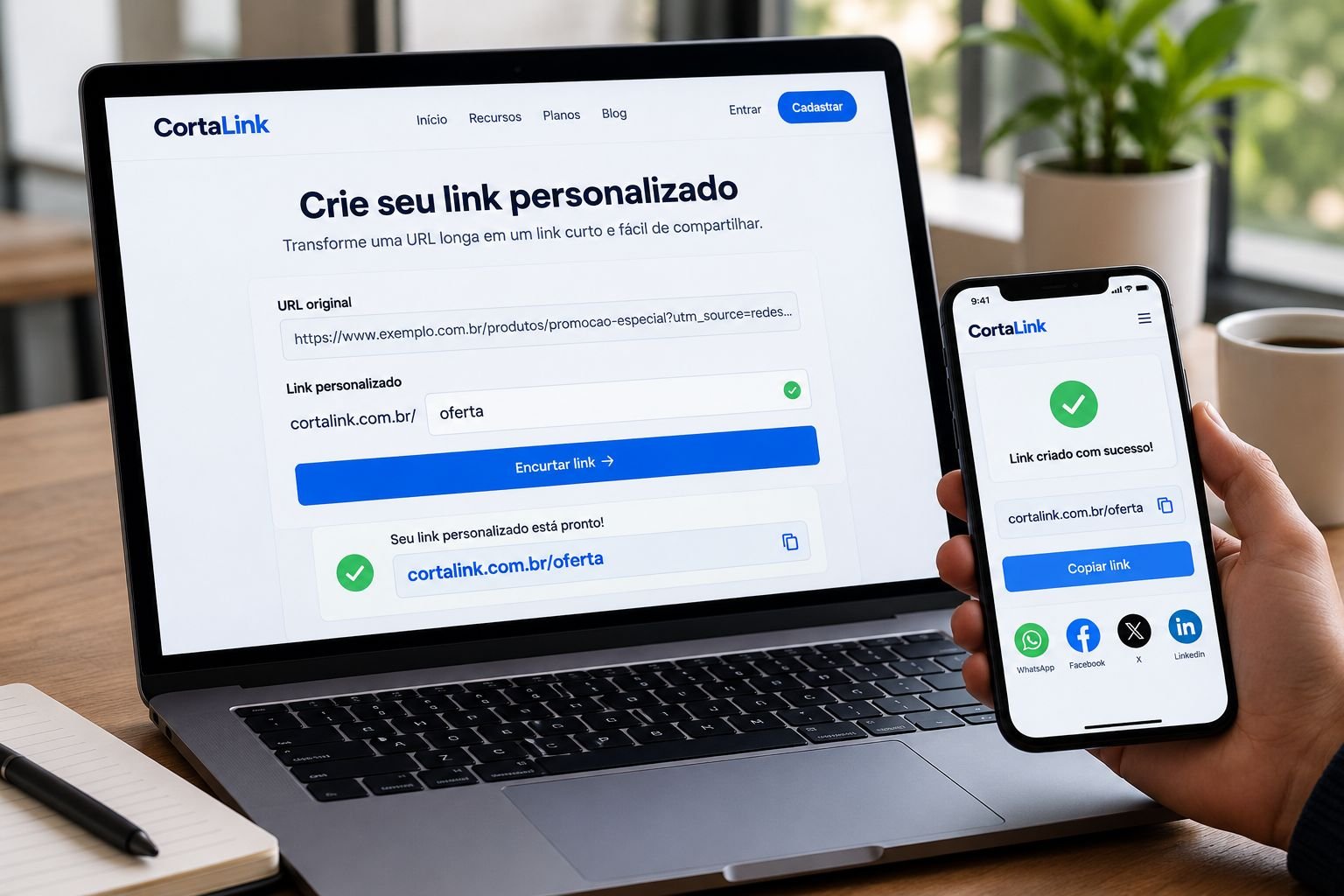 link personalizado